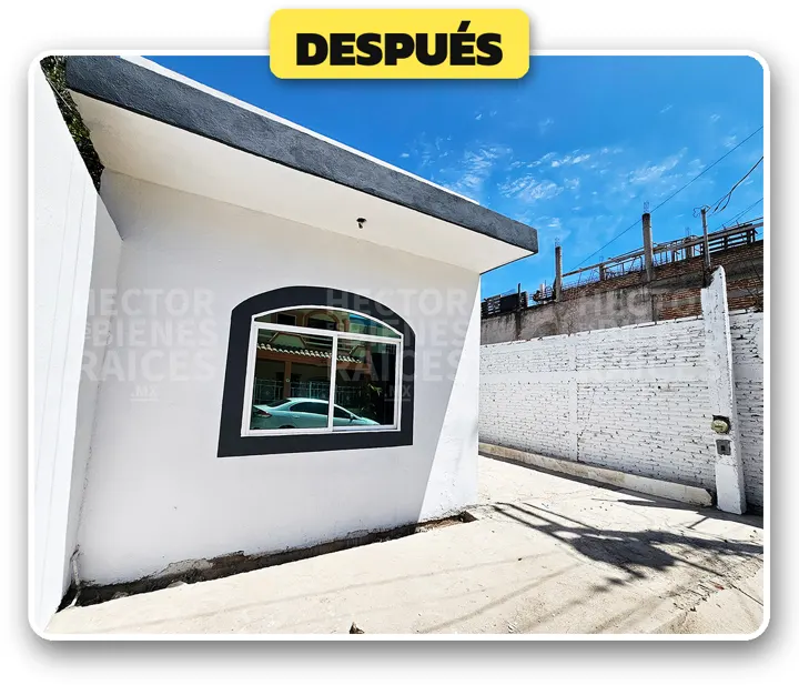 Fachada: después de la remodelación