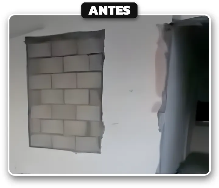Sala: antes de la remodelación